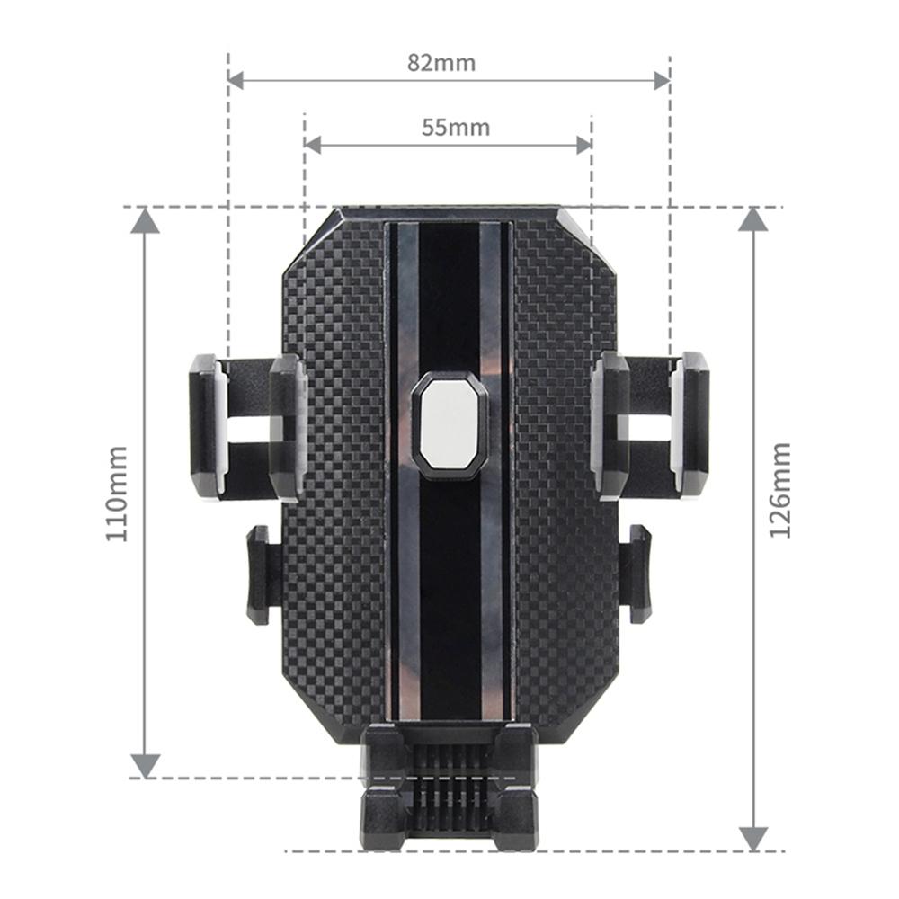 C229 Horn Shape Car Air Outlet Mount Auto Lock Mobile Phone Holder