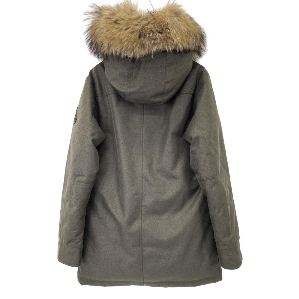 PYRENEX EDIFICE Exclusive Khaki Annecy Drill Down Jacket coat S khakiUsed