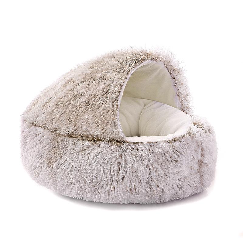 Thickened Winter Pet Bed: Cozy Cat Nest & Large Dog Sofa Mat for Warmth
