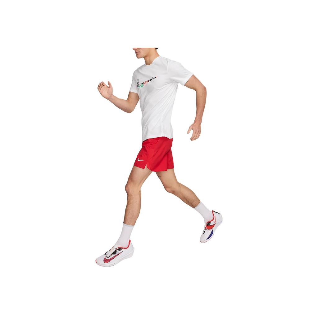 Nike Logo Crew Neck Short Sleeve T-Shirt Men Tops White HJ3660-100