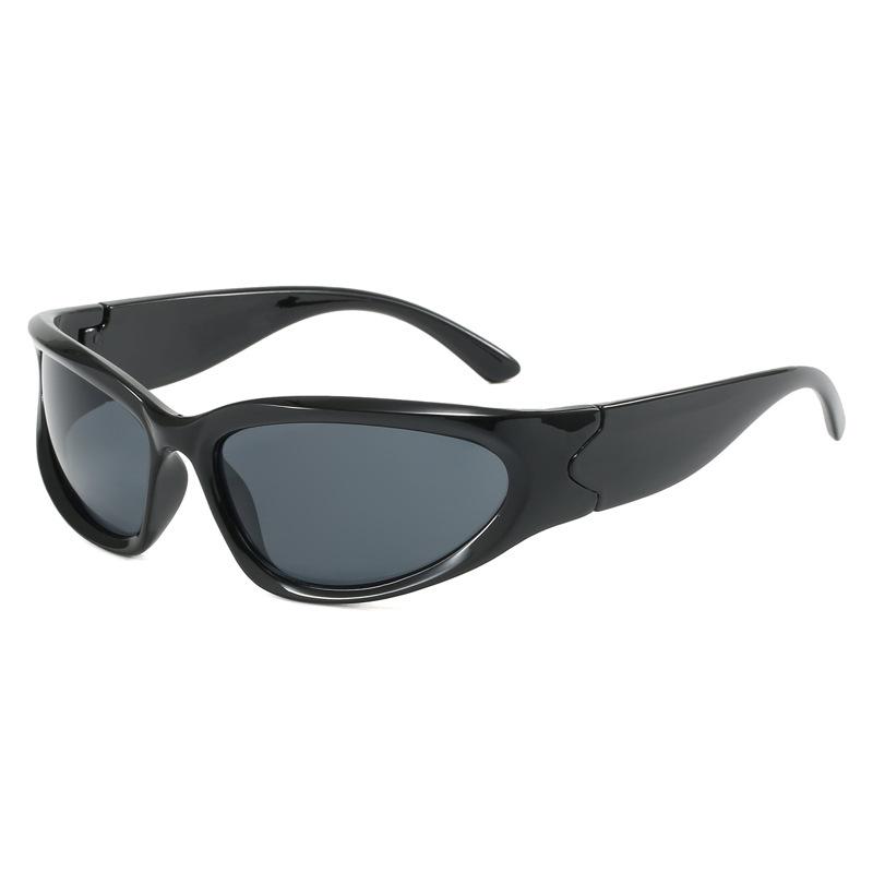 

Millennium Future Technology Sense Punk Sunglasses Men And Women Hipster Street Photography Functional Wind Retro Sunglasses Sunglasses