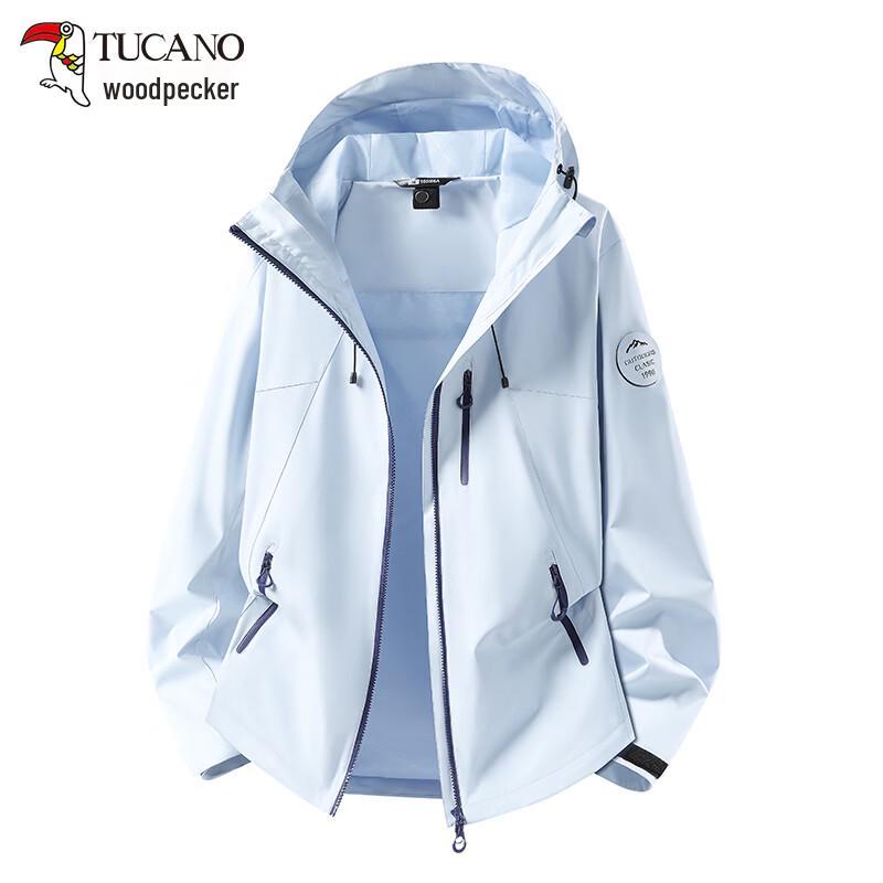 TUCANO Unisex Single-Layer Hooded Outdoor Jacket