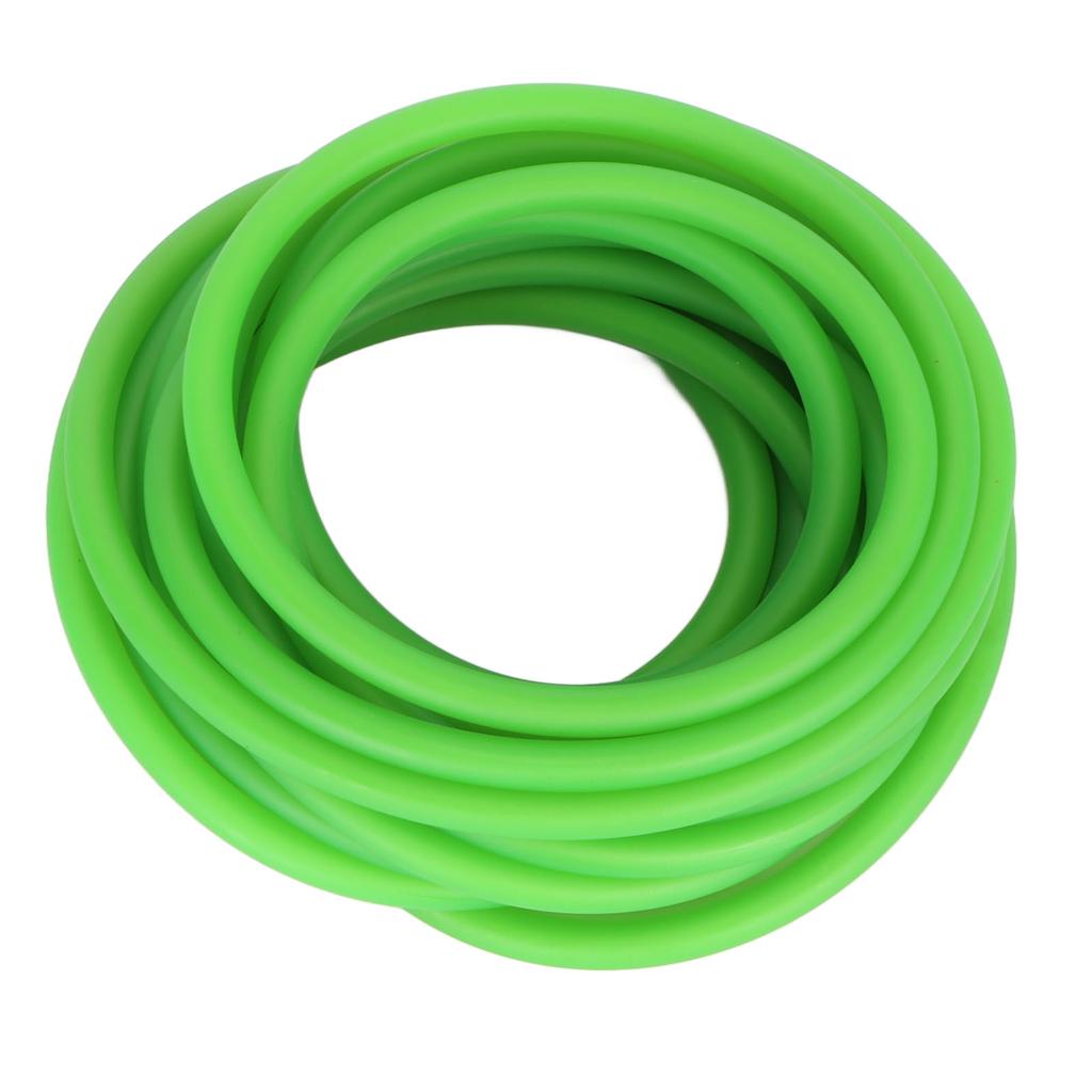 5m Accessories Natural Latex Band Latex Resilient Tube for Catapult Outdoor Hunting Fluorescent Green