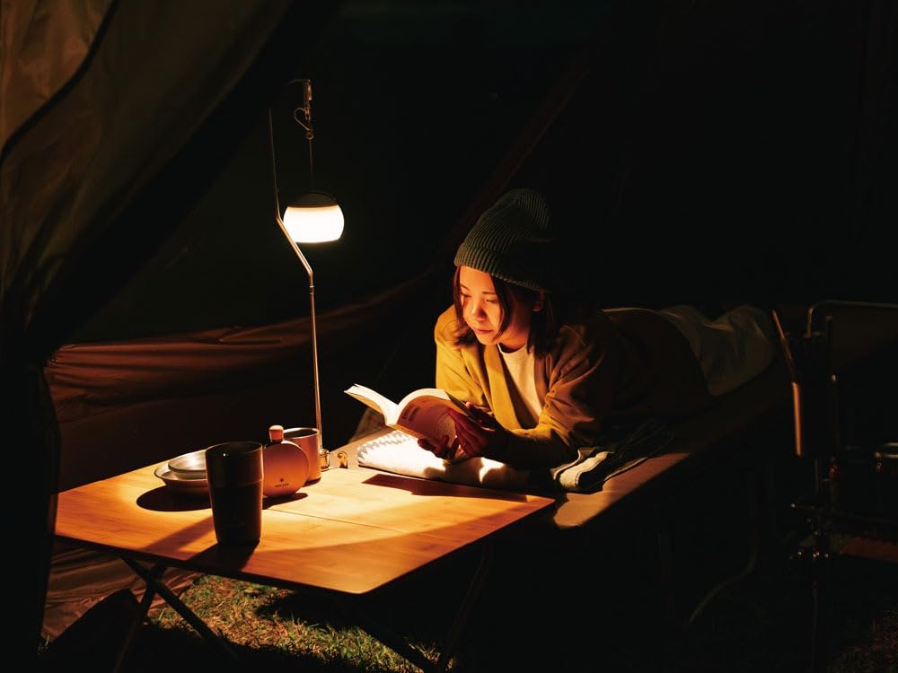 Snow Peak FK-363 Ground Cherry Set Forest LED Lantern Light