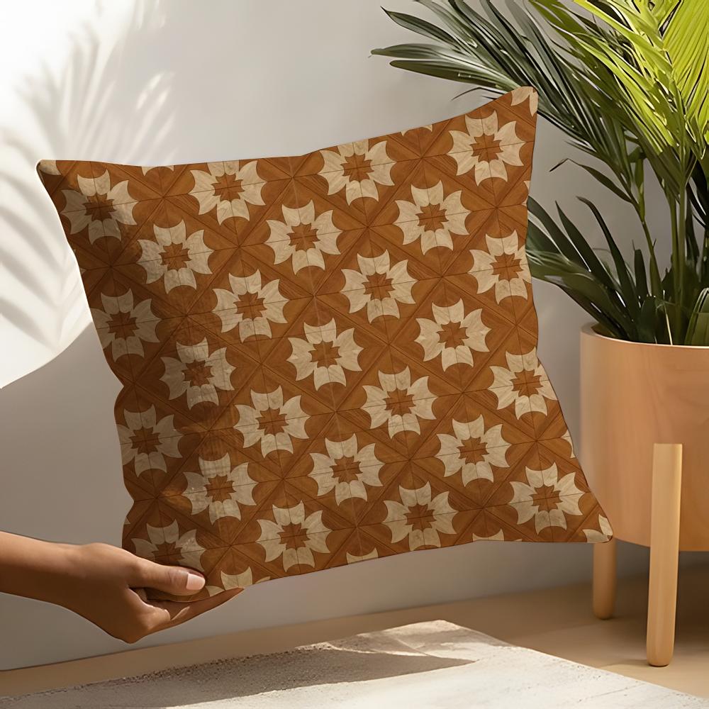 Classic Patterns COZY Pillow Case Home Living Room Decoration Linen Pillow Cases Cushion Cover