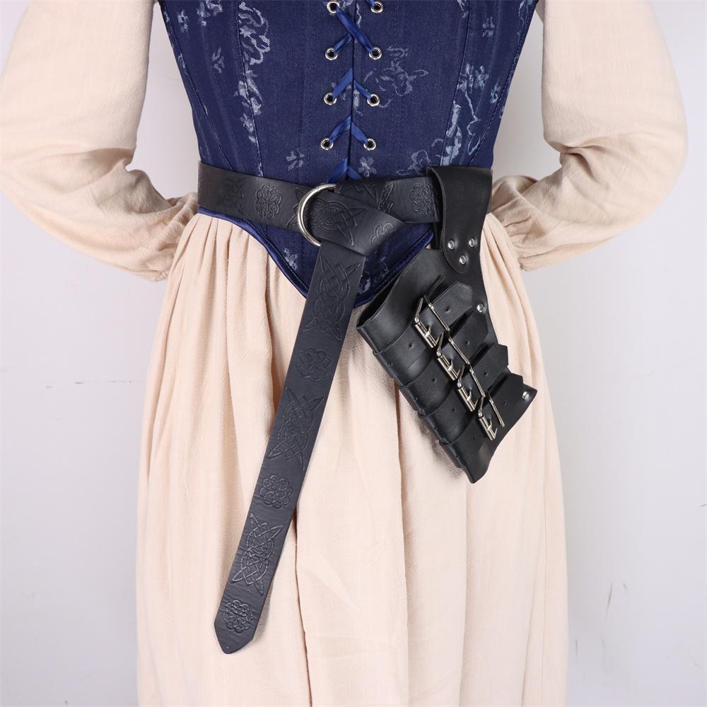 Medieval Sword Sheath Cutlass Warrior Retro Style Scabbard Holder Dagger Rapier Scabbard For Cosplay Stage Party Pirate Woman