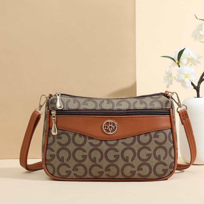 Women's Bag New Fashionable and Versatile High-end Single Shoulder Oblique Span Bag Small Square Bag