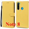 For Xiaomi Redmi Note 8 Pro Deksel Silikon Lær Lommebok Telefondeksel for Redmi Note 8 Deksel Redmi Note 8 Pro Flipdeksel Coque Fundas