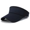 Light plate solid color empty top sun hat women's summer outdoor sports running quick-drying topless cap cap men