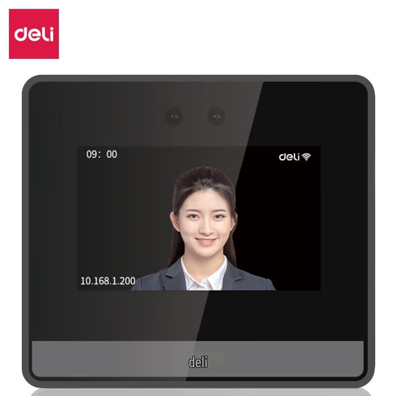 

Deli AH400-C Face Recognition Wireless Attendance Machine CN plug (adapter included)
