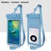 Unterwasser-Trockentasche Wasserdicht Großes Fassungsvermögen Transparent 30m Smartphone Universal Wasserdichte Tasche