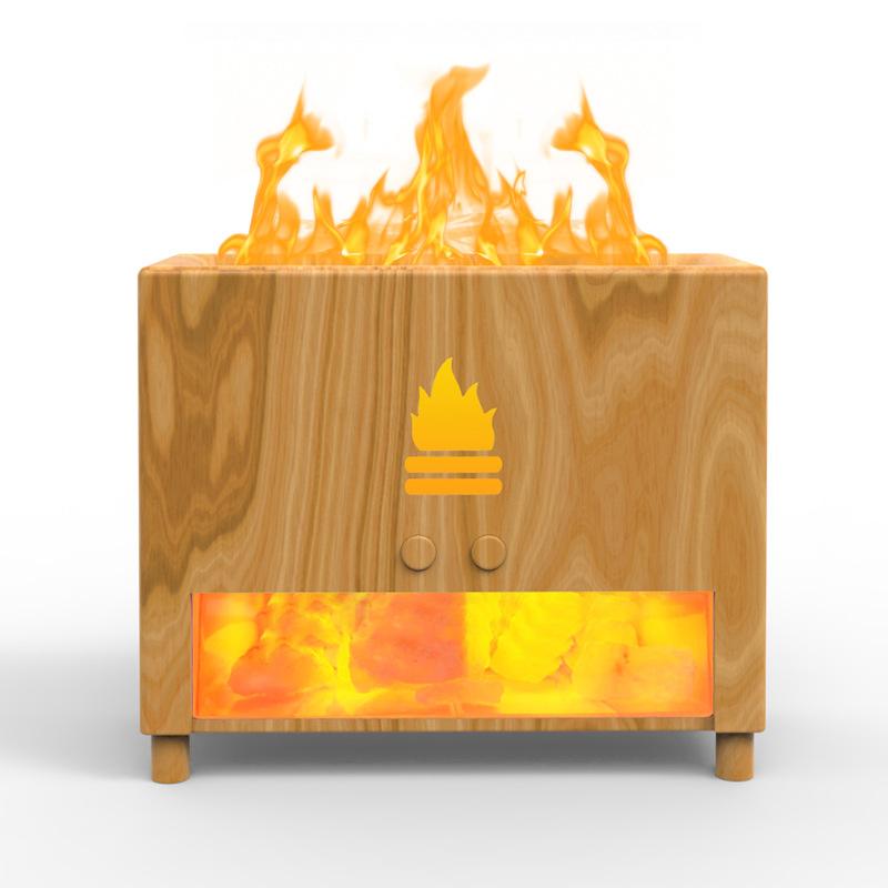 

Имитация шкафа с пламенем, ароматерапией, солевым камнем, увлажнителем воздуха, USB-диффузором эфирного масла для домашней комнаты, ароматическим диффузором аромата