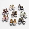 1 Pair 12 points Doll Mini Canvas Shoes Sports Shoes Doll Clothes Shoe  Girl Gift