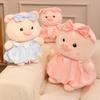 24/30/40/50cm Super Sute Pelúcia Macia Casal Porco Brinquedo de Pelúcia Porco Rosa Almofada de Lançar Boneco Companheiro de Sono Decoração de Casa Presente para Amigo