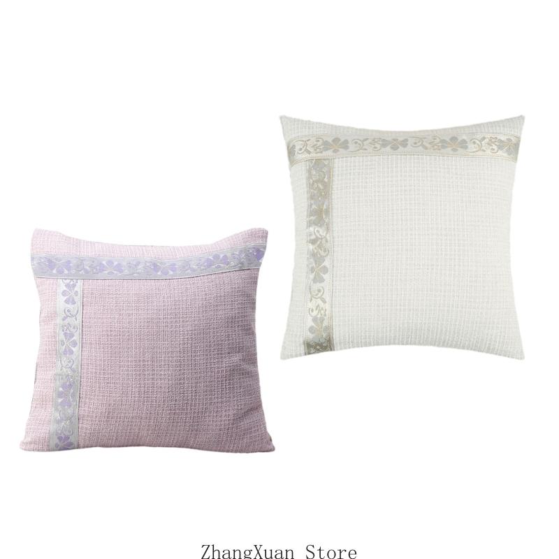 Soft Polyester Throw Pillow Covers Pillowcase For Sofa Bed Elegant Homes Decorations Cushion Cover Studies Accessories