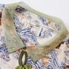 New Chinese Style Printed Chiffon A-Line Dress
