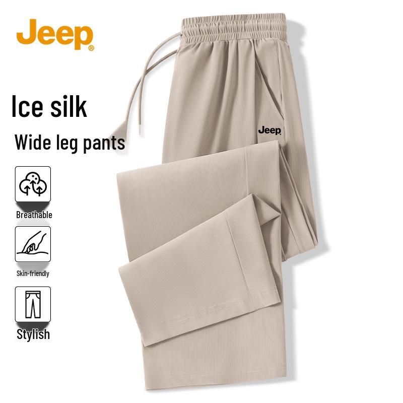 JEEP Men's Ice Silk Quick-Dry Casual Pants