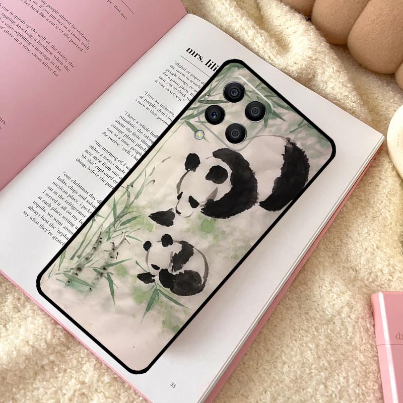 Chinese Bear Panda Case For Samsung Galaxy M31 M13 M11 M12 M14 M15 M06 M16 M36 M56 M53 M32 M52 M35 M55 M34 M54