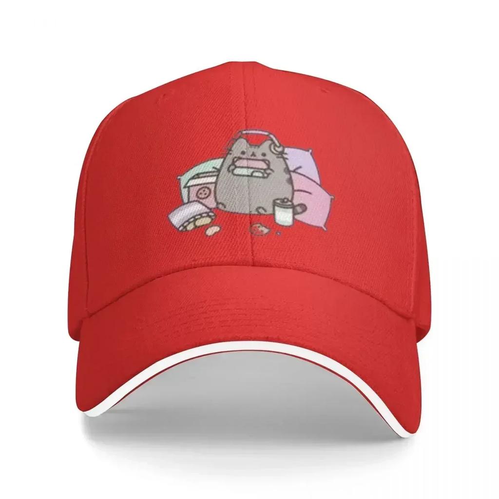 Cute Cat I'm Busy Funny Baseball Cap Vintage All Seasons Travel Adjustable hard hat Men Caps Women's