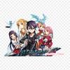 Sword Art Online Původní soundtrack Svazek 1 Sword Art Online Zvuk Nažehlovačky na oblečení Aplikace Nálepky na oblečení Teplocitlivá Vlastní nášivka