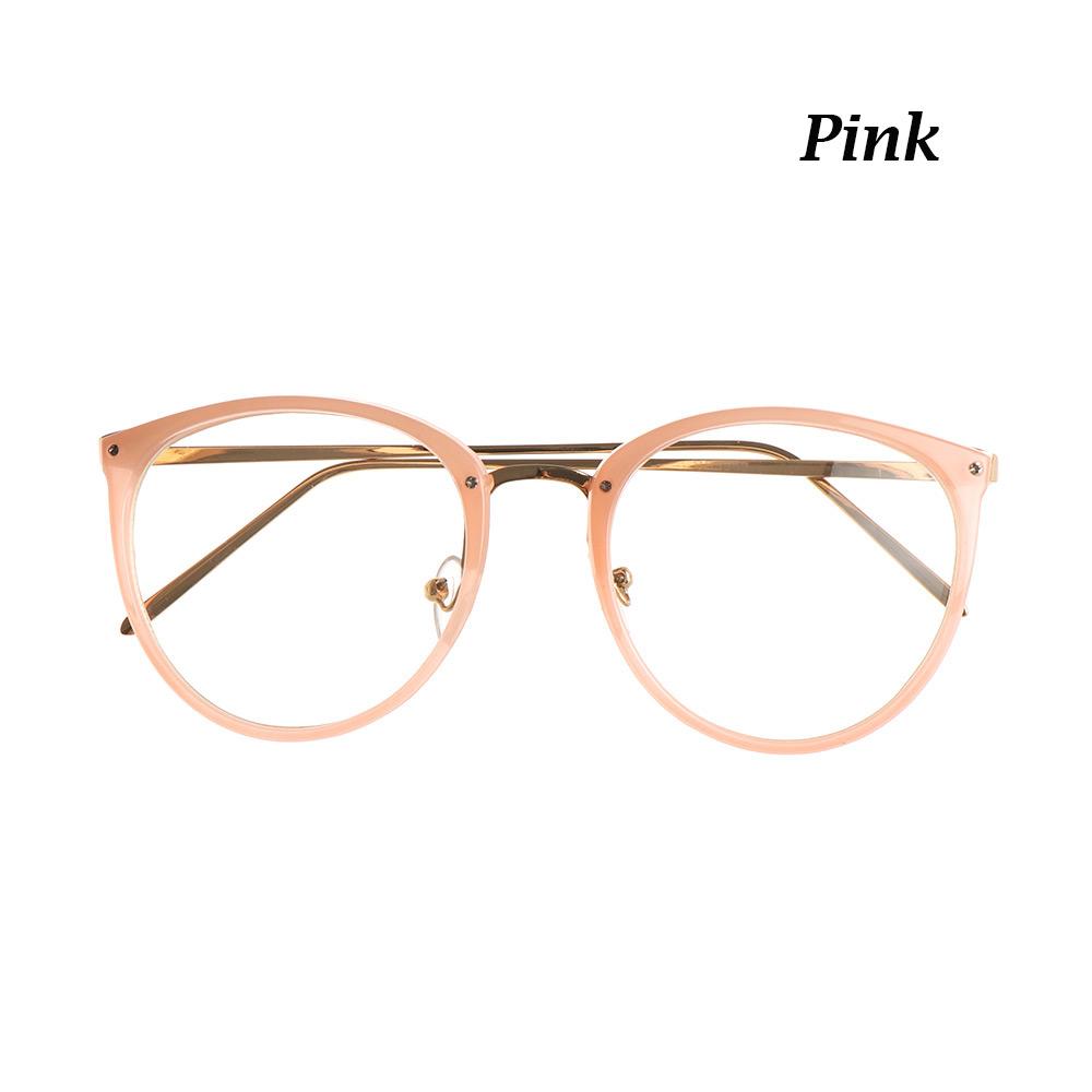 1PC Classic Retro Optical Glasses Fashion Transparent Lens Women Men Eyewear Metal Frames Spectacles Clear Lenses