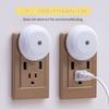 EU UK Plug Sensor Control Lamp Energy Saving Motion Sensor Light Plug In Night Lamp  Bedroom