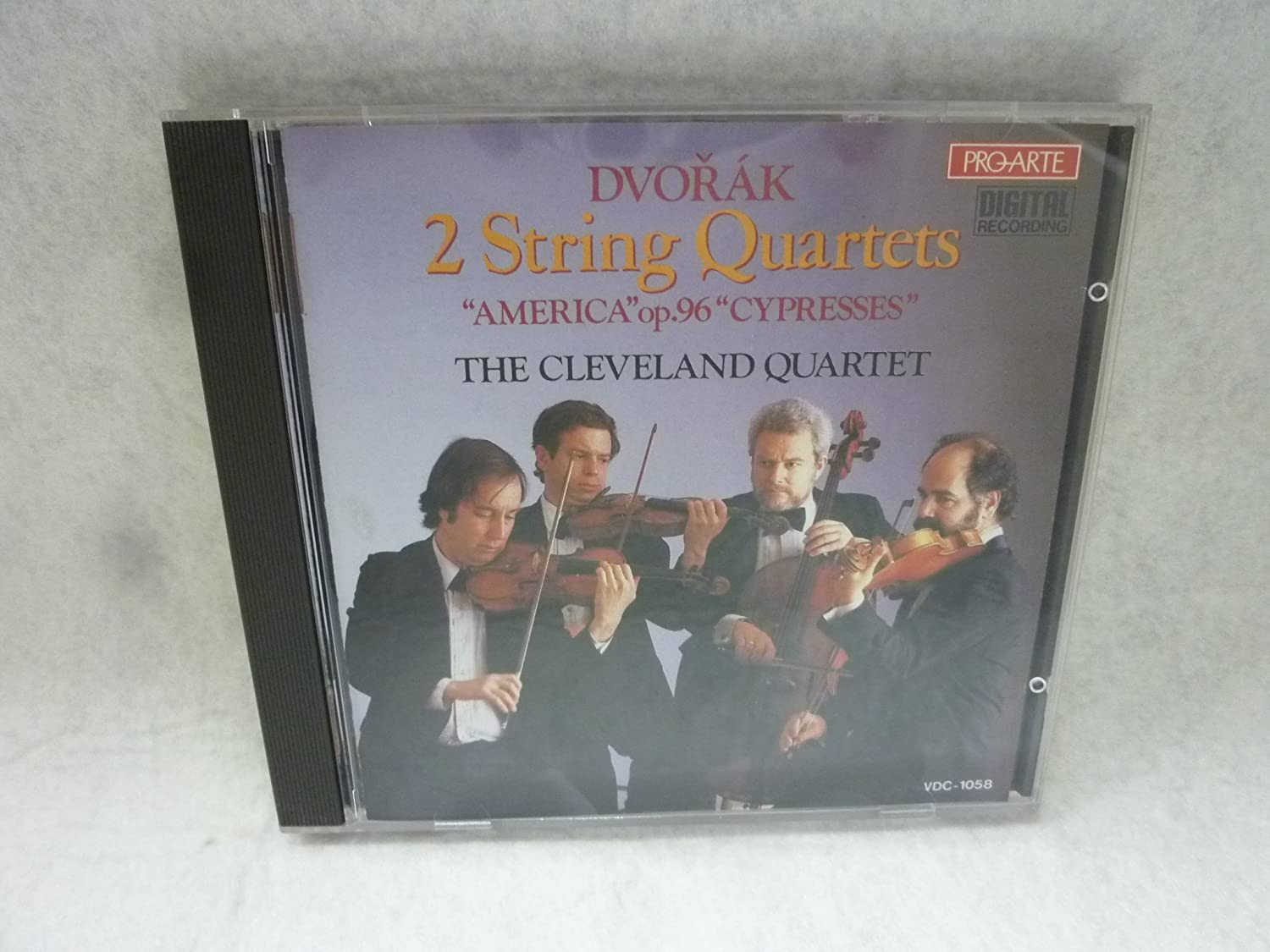 

CD DVORAK - Dvorak: String Quartet No. 12 Ameri VDC1058 Japan Classical Used