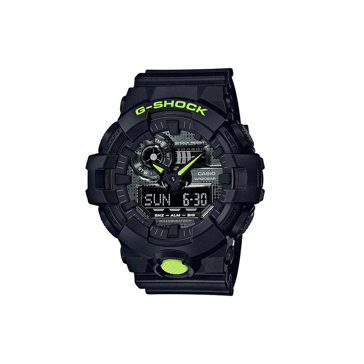 CASIO G-Shock GA700DC-1A GA-700DC-1A Black Dial
