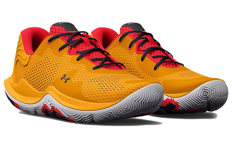 Men's Sneakers Under Armour Spawn 4 'Yellow Orange'