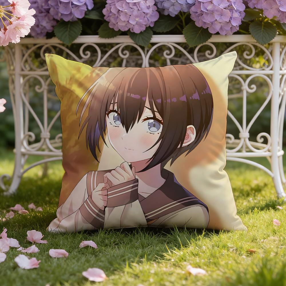 2.5 Dimensional Seduction Anime Cushion Cover Home & Car Dual-Scene Pillow Cover: Reversible for Premium Comfort