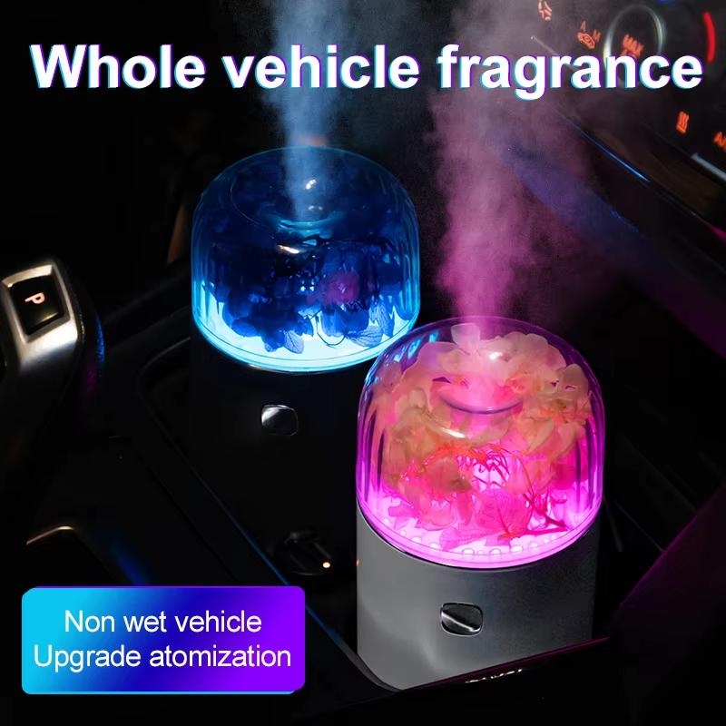 100ML Mini Air Humidifier USB Electric Aroma Diffuser Essential Oil Purifier Aromatherapy Mist Maker Lights For Car Home Bedroom
