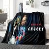 1pc Chuckys Return Flannel Blanket,Ultra Soft Warm Plush Throw for Home Bedroom Bed Sofa Cover Camping Picnic Gift Y72426