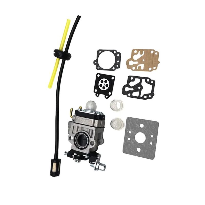 Carburetor Fuel Tube Filter and Repair Kit for Grass Cutter Engine 40-5 44-5 for 52cc 49cc 4c Spark Plug