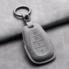 Leather Car Key Case Cover Protective Shell For Chevrolet Chevy Malibu Camaro Cruze Traverse Spark Equinox Sonic Volt Keychain