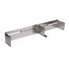 Notched Trowel Mortar Comb 15.75 31.5 Inch Adjustable Stainless Steel Tile Adhesive Spreader for Large Flooring