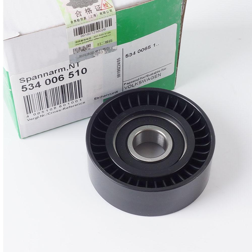 

Generator belt tensioner For EA888 VW Golf GTI MK5 MK6 Passat CC Tiguan Scirocco 1.8T 2.0T LAVIDA BORA EA111 belt pulley 1PCS INA