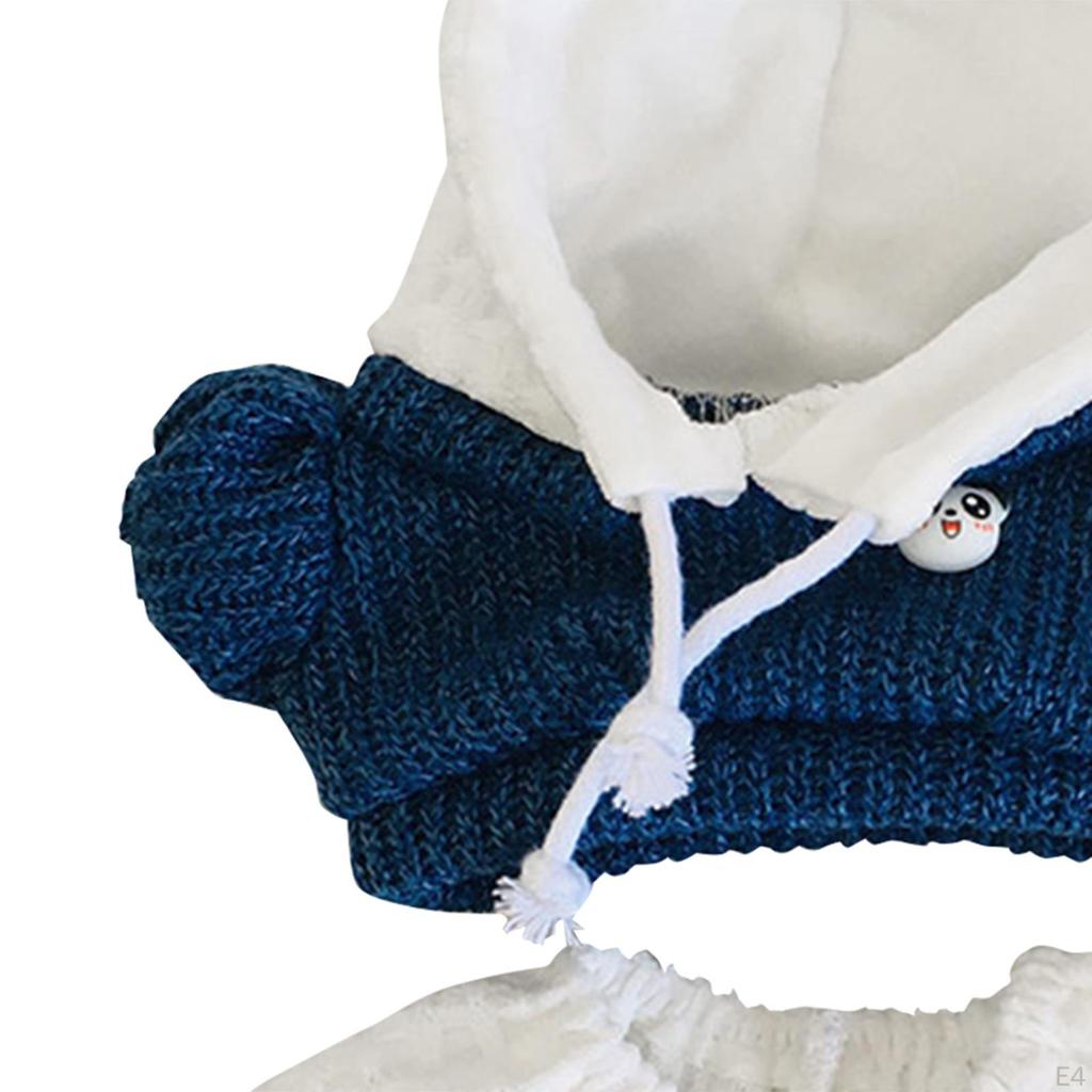 1 Set Doll Clothes for 20cm Dolls Cute DIY Gift Toy Pretend Play Fashion Costumes Suit
