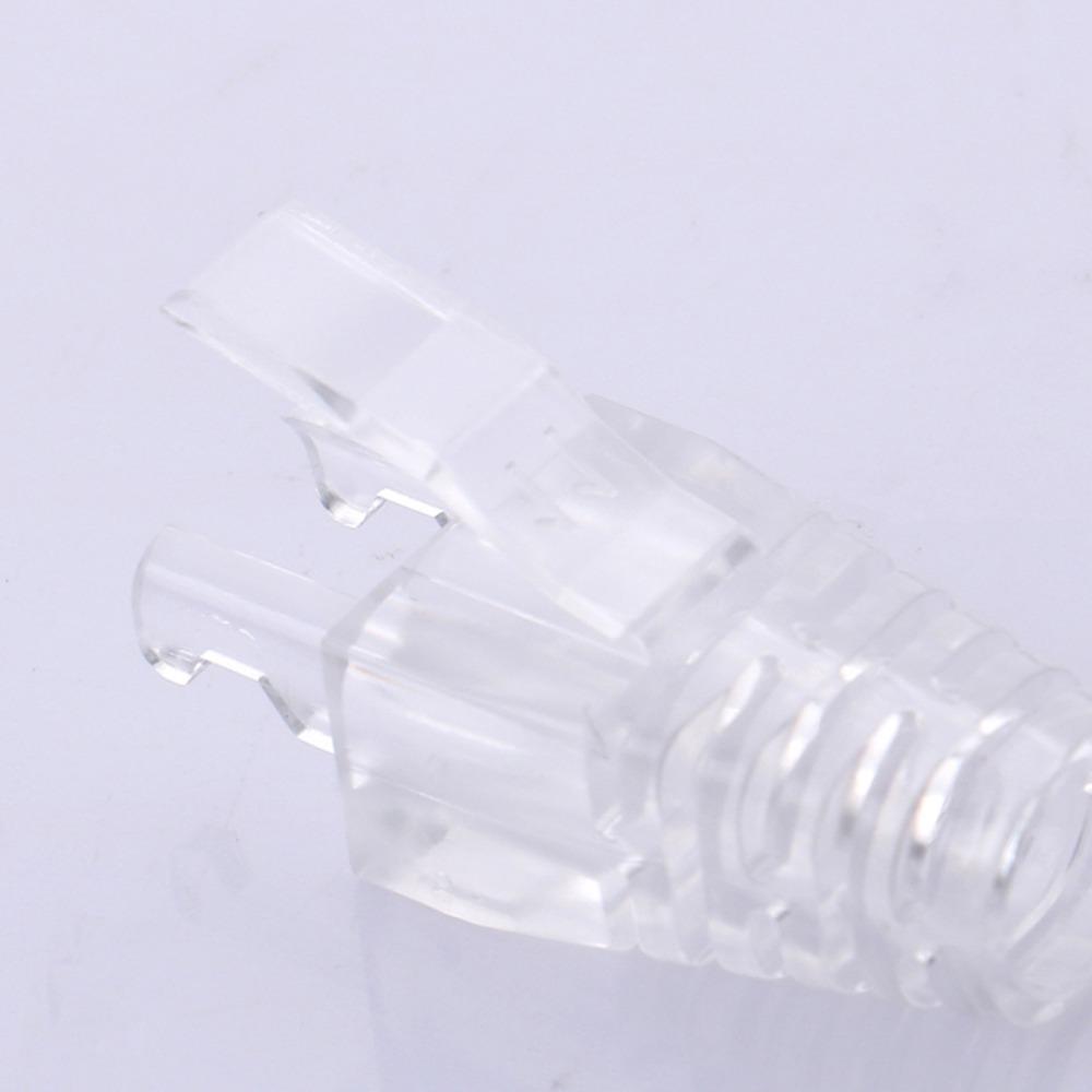 Relief Boots Connector Network Cable Connector RJ45 CAT6 Boots Connector Network Cable Sleeve