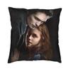 The Twilight Saga Edward Cullen Modern Pillow Cover Decoration Vampire Fantasy Film Car Cushion Case 3D Printing Sofa Cushions