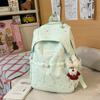 Schoolbag Korean Ins Wind Fresh and Sweet Soft Cute Girl Backpack High Value College Style Junior High School Student Star Backpack