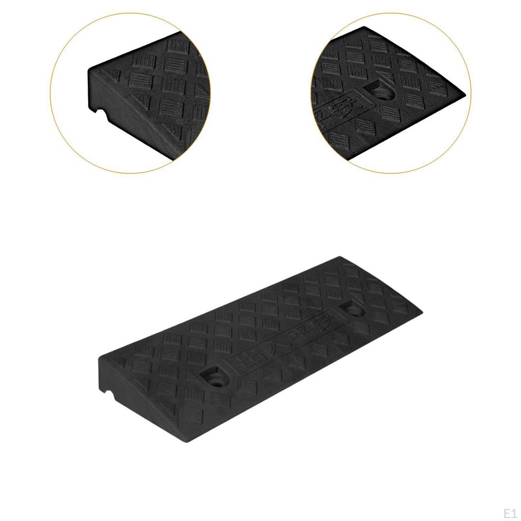 Curb Ramp for Roadside Slope, Easy Setup Sidewalks And Vehicles