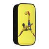 Golden The Legend Footballer Pencil Case Lovely  CR-7 Pen Box Bag for Student Large Storage Office Zipper Pencilcases