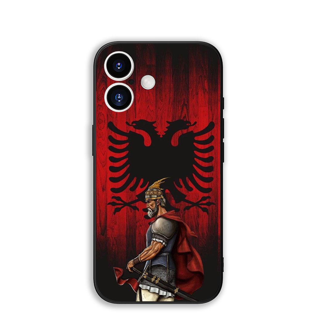 

for Motorola Moto Edge 50 30 One Fusion 40 neo Ultra Pro 20 Lite G50 G85 G84 E15 E14 Phone Case Wallpaper Albania Albanians Flag Motorola Edge 50 Pro