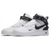 Nike Air Force 1 Mid Top Skateboard Shoes Black White Unisex AV3803-100