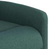 Recliner Chair Dark Green Fabric