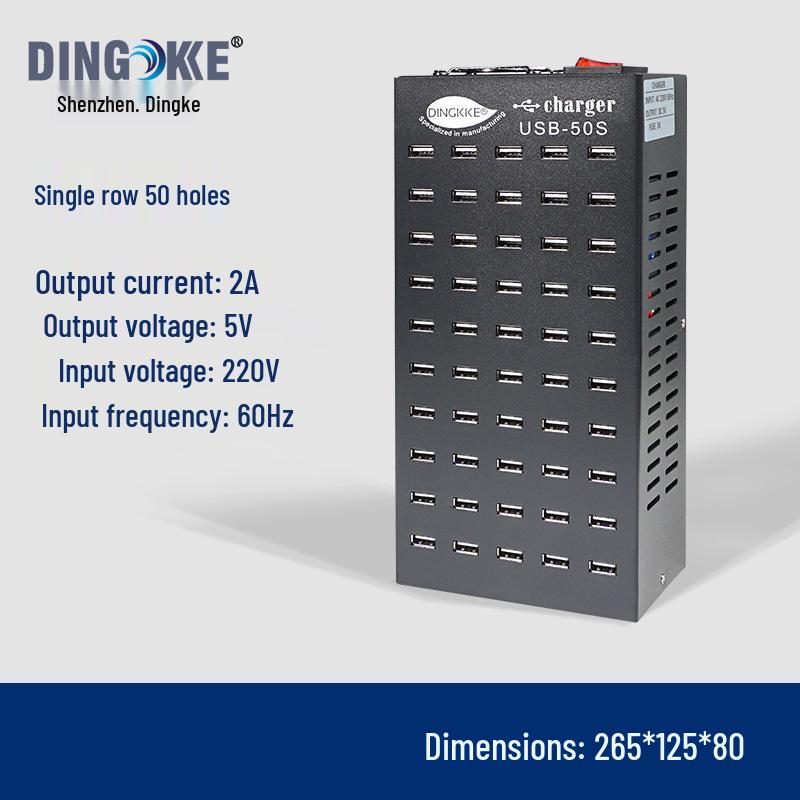 USB Multi-Port Charger: 10-100 Port Station with PD/QC3.0 Fast Charging - Charger King