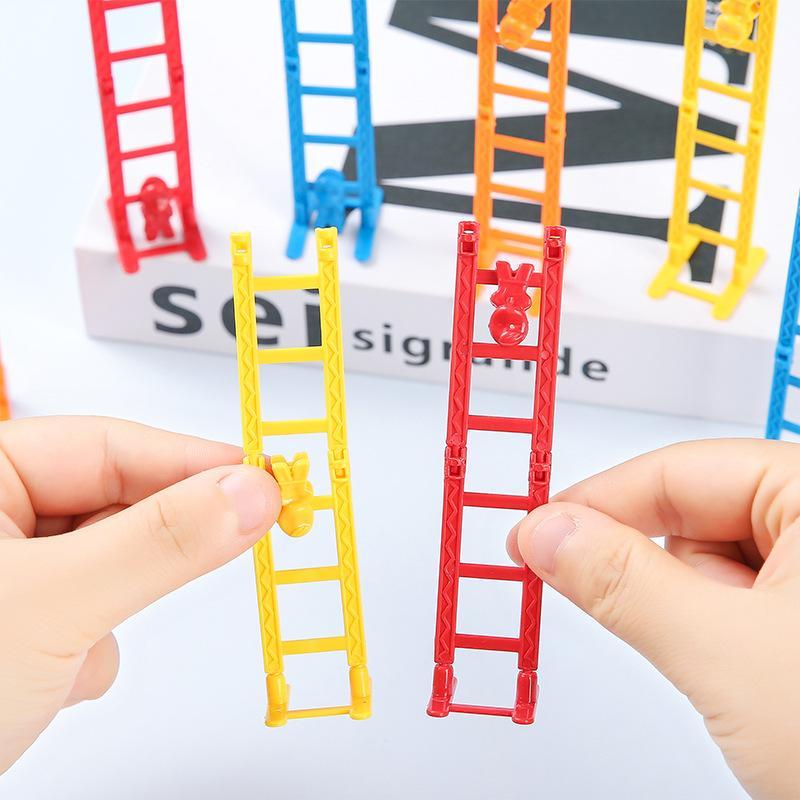 10Set Mini Plastic Climbing Stairs Doll Diy Puzzle Toys For Kids Birthday Party Favors Baby Shower Pinata Fillers School Rewards