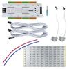 Motion Sensor LED Stair Light Controller Kit DC 12V 24V 32 Channels Step PIR Automatic Controler for Stairway Staircase Lighting