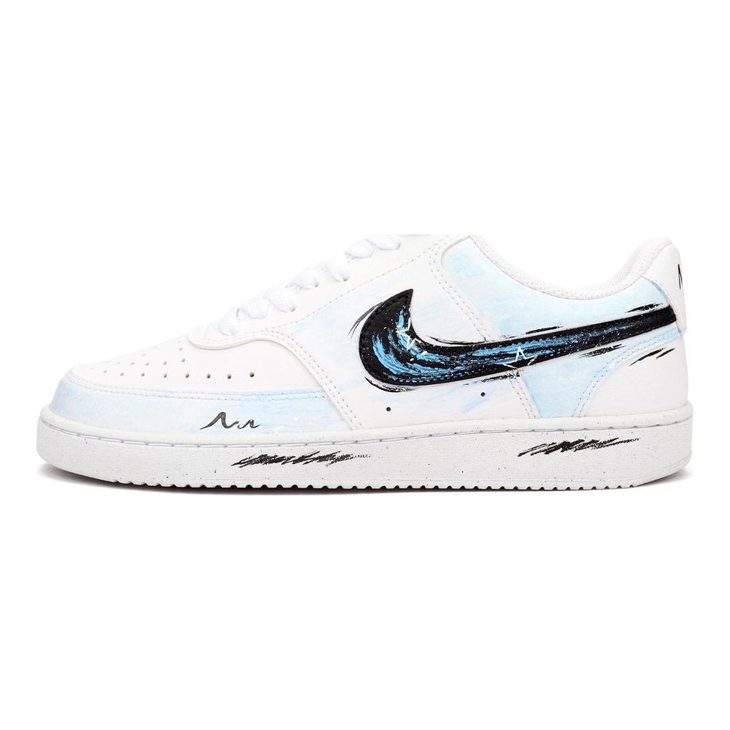 Nike Court Vision 1 Skateboard Shoes Unisex Low top Blue/Black DH2987-101(Team1644-)