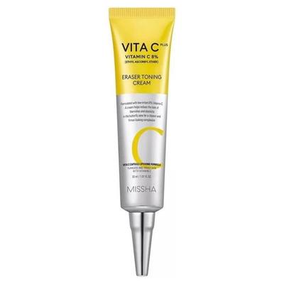 Toning Cream - MISSHA - Vita C Plus Eraser - 30 Ml - Brightening - Moisturizing - Smoothing